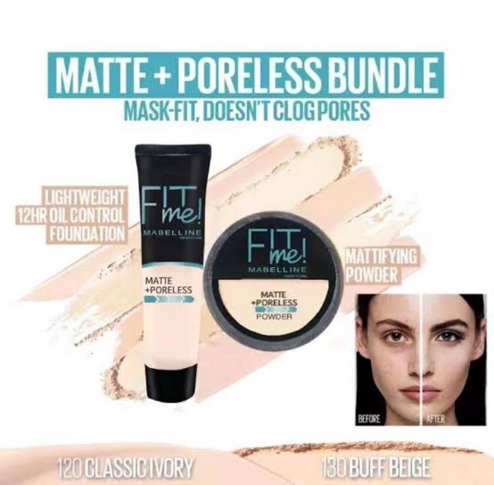 2 in 1 Makeup Deal: Compact Face Powder & Foundation Set - Image 4
