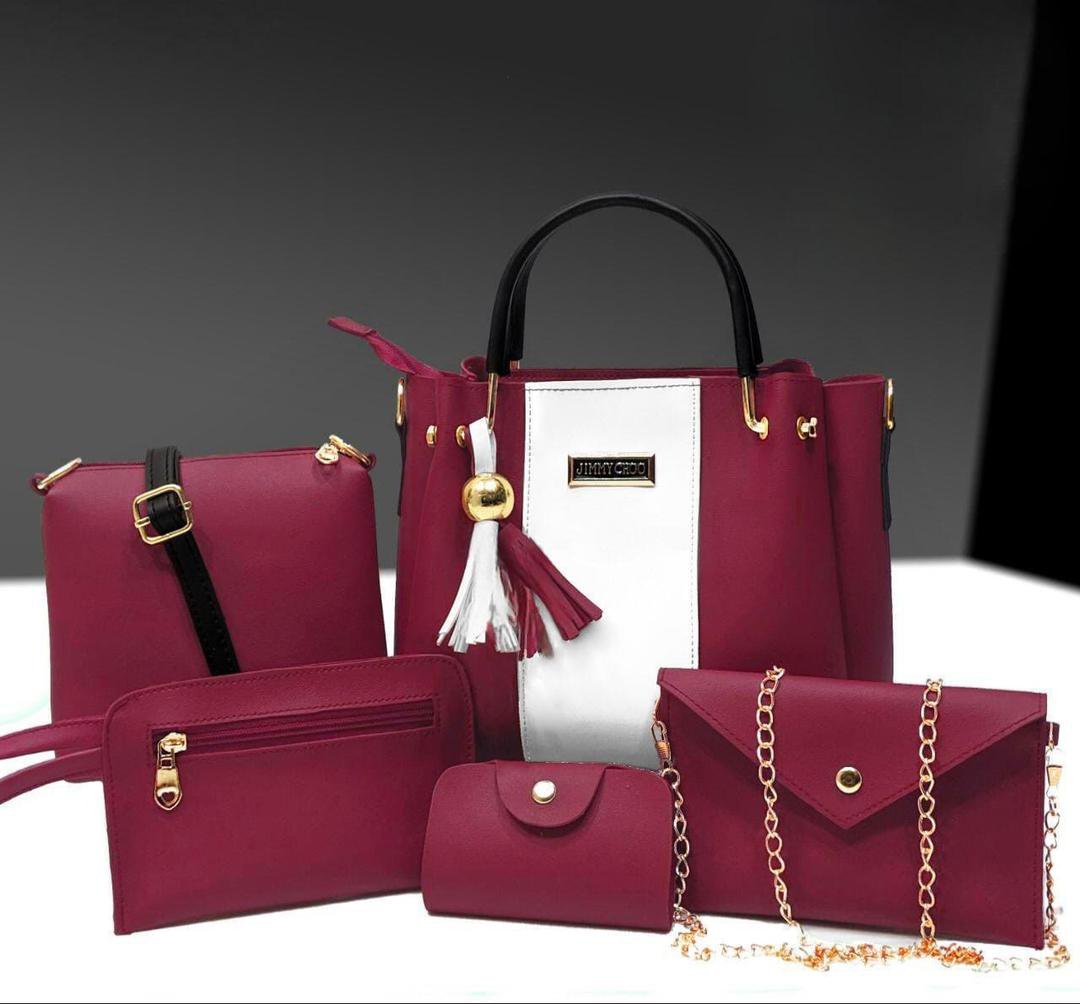 Girl's Leather Plain Hand Bags Set
Colours:Maroon,Beige,Green,Grey