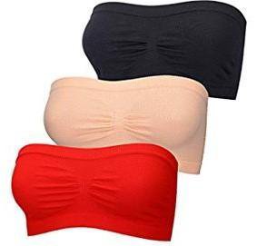 Cotton Teenager tube bra, Pack of 3